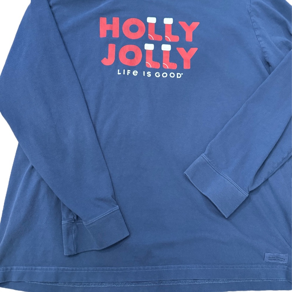 Life is Good Holiday Long Sleeve Tee